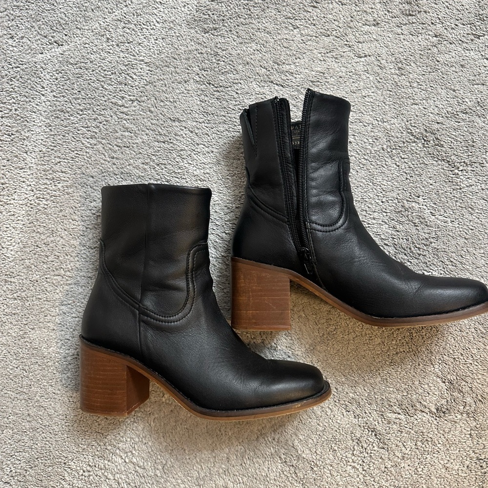 Portland Leather Goods PATINA black leather boots Oslo Oslito 7